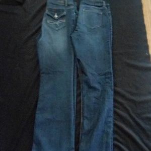 girls jeans lot bundle arizona jeans / l.e.i jeans